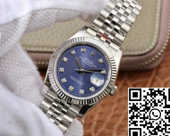 Datejust Rolex Blue Dial Factory M126234-0037 GM 1117